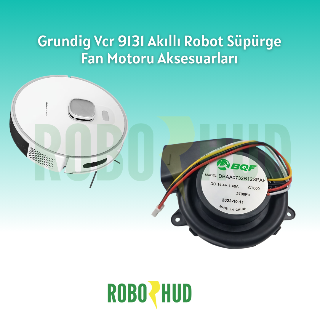 Grundig VCR 9131 Robot Süpürge Vakum Motoru